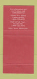 Matchbook Cover - Hilton Casino Resort Atlantic City NJ 30 Strike