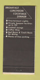 Matchbook Cover - Aldino's Manor Wilkes Barre PA 30 Strike