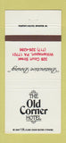 Matchbook Cover - The Old Corner Hotel Williamsport PA 30 Strike