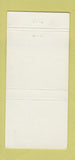 Matchbook Cover - The Old Corner Hotel Williamsport PA 30 Strike