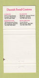 Matchbook Cover Danish Agricultural Products London Glasgow Manchester 30 Strike