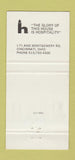 Matchbook Cover - The Atrium Cincinnati OH 30 Strike