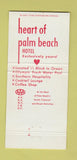 Matchbook Cover - Bird in Hand Pub Heart of Palm Beach Hotel FL 30 Strike