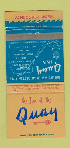 Matchbook Cover - Inn at the Quay Vancouver WA 30 Strike