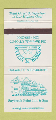 Matchbook Cover - Saybrook Point Inn Old Saybrook CT 30 Strike