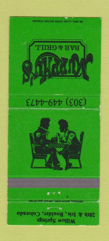 Matchbook Cover - Murphy's Bar Grill Boulder Colorado 30 Strike