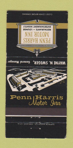Matchbook Cover - Penn Harris Motor Inn  WEAR 30 Strike