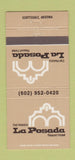 Matchbook Cover - Del Webb's La Posada Hotel Scottsdale AZ 30 Strike