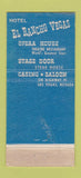 Matchbook Cover - El Rancho Vegas Las Vegas NV 30 Stick