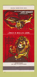 Matchbook Cover - Jack Denison's Copper Cart Las Vegas NV 30 Strike