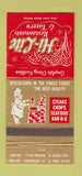 Matchbook Cover - Hi Lite Restaurant Niagara Falls St Catharines ON 30 Strike