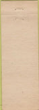 Matchbook Cover - Hunt's Dining Room Eureka Springs AR