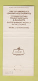 Matchbook Cover - Castle Restaurant Olean NY WEAR 30 Strike