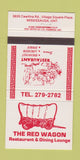 Matchbook Cover - The Red Wagon Restaurant Mississauga ON 30 Strike