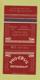 Matchbook Cover - Phoebus Restaurant Trans Canada Highway 30 Strike