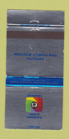 Matchbook Cover - Channel 8 Toronto ON TV 30 Strike