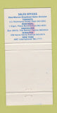 Matchbook Cover - Channel 8 Toronto ON TV 30 Strike