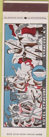 Matchbook Cover - Hotel Syracuse NY