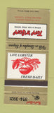 Matchbook Cover - Turf n Surf Steak Niagara Falls ON 30 Strike
