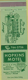 Matchbook Cover - Hopkins Motel Atlanta GA