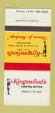 Matchbook Cover - Kingswood's Brantford ON 30 Strike