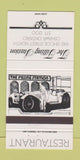 Matchbook Cover - Filling Station Restaurant Oshawa ON 30 Strike