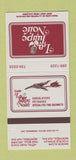 Matchbook Cover - La Tulipe Noire Montreal QC 30 Strike