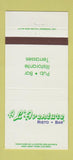 Matchbook Cover - A L' Aventure Risto Bar Montreal QC 30 Strike