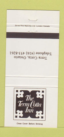 Matchbook Cover - Terra Cotta Inn ON 30 Strike