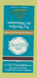 Matchbook Cover - Moby Dick's LA Pavillon de L Atlantique Montreal QC 30 Strike
