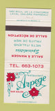 Matchbook Cover - Restaurant Arpege Laval QC 30 Strike