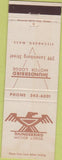 Matchbook Cover - Thunderbird Motor Lodge Fitchburg MA