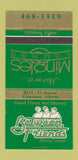 Matchbook Cover - Between Friends Restaurant Edmonton AB 30 Strike