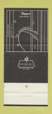 Matchbook Cover - Tobie's Restaurant Saco ME 30 Strike