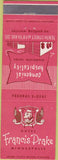 Matchbook Cover - Hotel Francis Drake Minneapolis MN