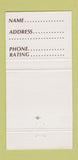 Matchbook Cover - Shambles Restaurant Mississauga ON 30 Strike