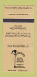 Matchbook Cover - Auberge De La Belle Epoque  30 Strike