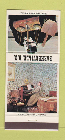 Matchbook Cover - Barkerville BC Gold Scales 30 Strike