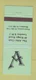 Matchbook Cover - Alibi Club London UK 30 Strike