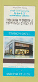 Matchbook Cover - La Caisse Populaire Montreal QC 30 Strike