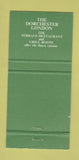 Matchbook Cover - Dorchester Hotel? London UK 30 Strike