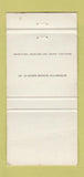 Matchbook Cover - Queen & Castle Hotel Kenilworth UK 30 Strike