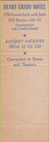 Matchbook Cover - Henry Grady Hotel Atlanta GA