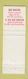 Matchbook Cover - Red Rooster Drive In Portland OR