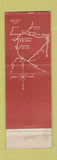 Matchbook Cover - Red Ram Hotel Georgetown Colorado WORN