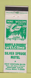 Matchbook Cover - Silver Spruce Motel Ventura CA