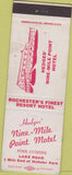 Matchbook Cover - Nine Mile Point Motel Rochester