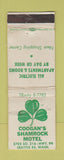 Matchbook Cover - Coogan's Shamrock Motel Seattle WA WEAR