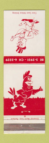 Matchbook Cover - Red Rooster Drive In Portland OR
