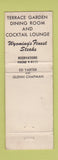 Matchbook Cover - Trail Restaurnt Cheyenne WY WEAR
